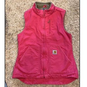 Women’s Carhartt Fleece Lined Vest - Size XS
